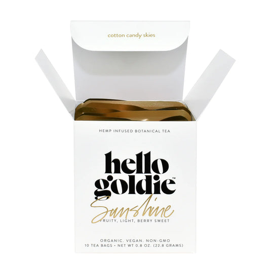 Hello Goldie Sunshine botanical tea, 10/box