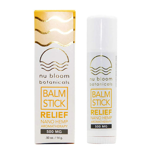 Nu Bloom Botanicals Relief Balm Stick 500mg