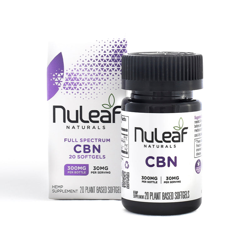 NuLeaf Naturals CBN Capsules (30mg/softgel) 20 count