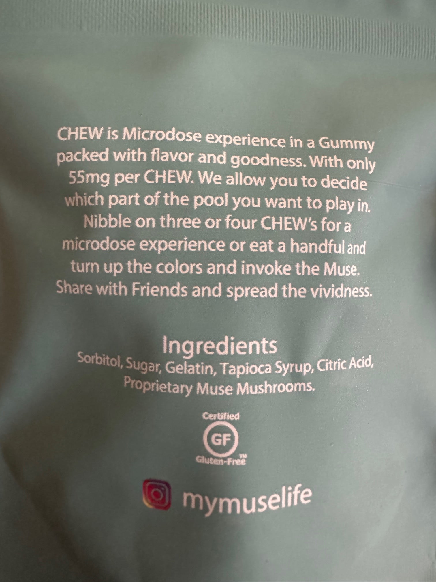 MUSE CEREMONIAL FUNCTIONAL MUSHROOM CHEWS (GUMMIES)