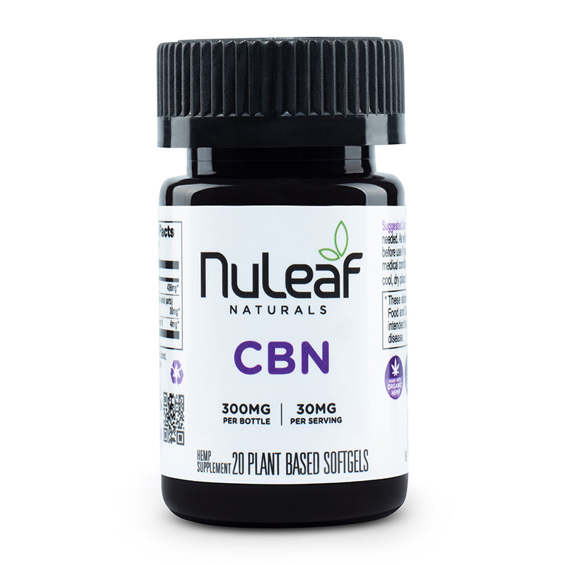 NuLeaf Naturals CBN Capsules (30mg/softgel) 20 count