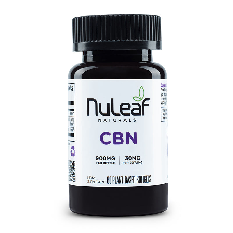 NuLeaf Naturals CBN Capsules -30mg per softgels / 60 count