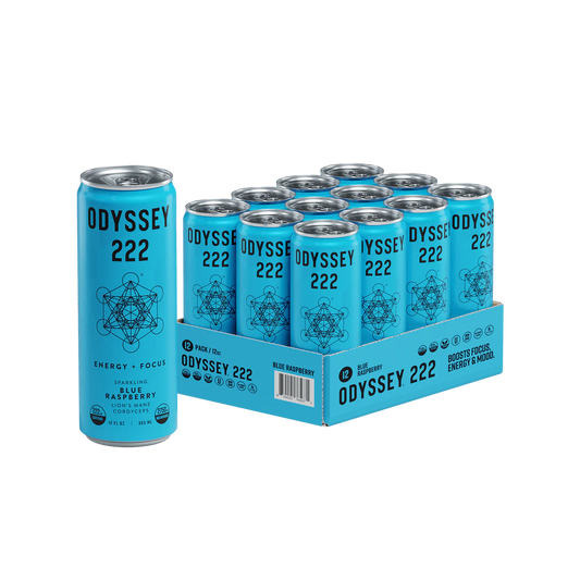 Odyssey 222 Blue Raspberry Mushroom Elixir