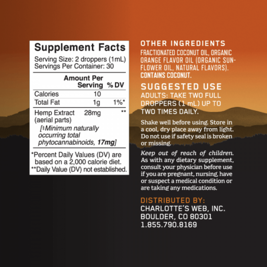 17 mg's Orange Blossom Label