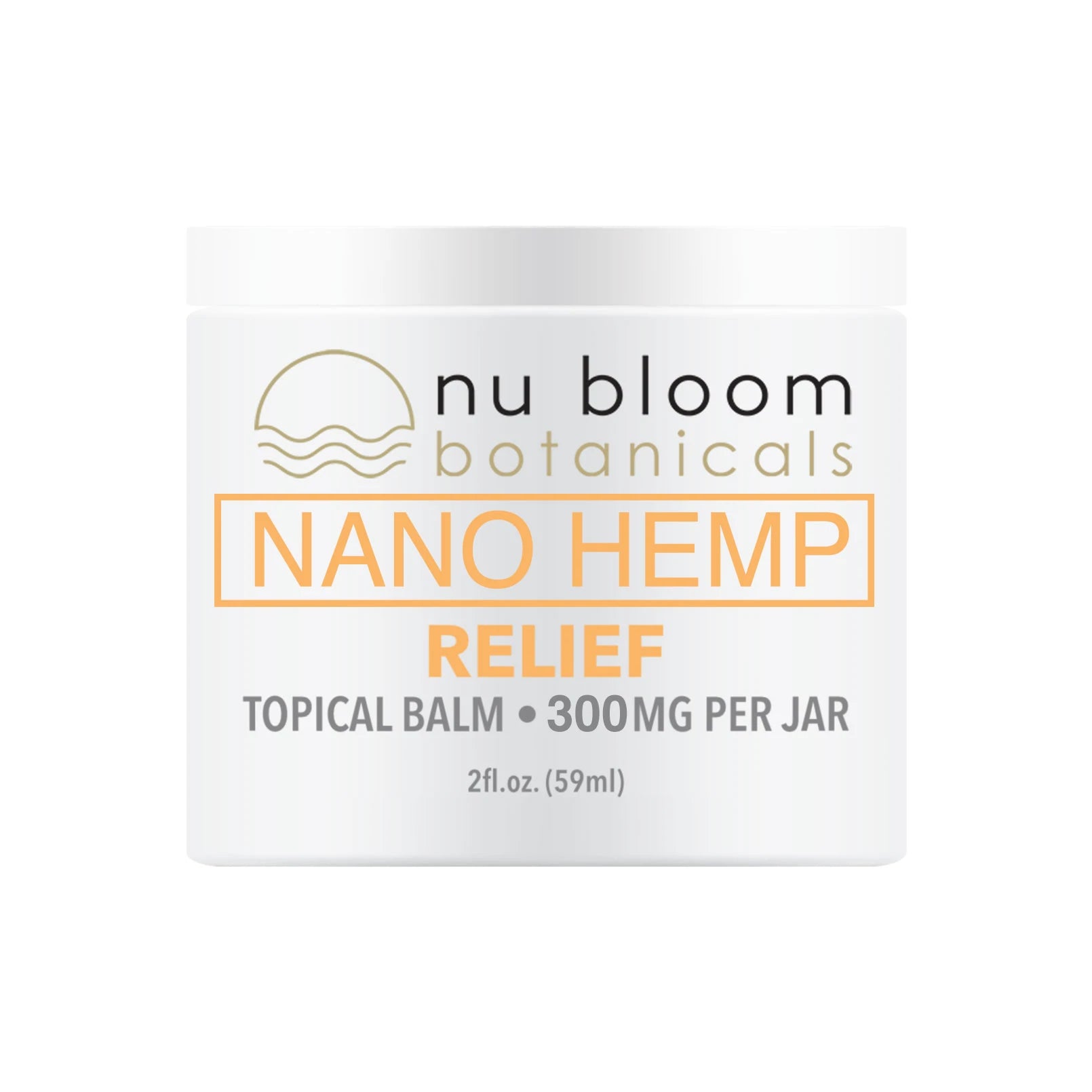 Nu Bloom Botanicals Relief Balm 300 mg