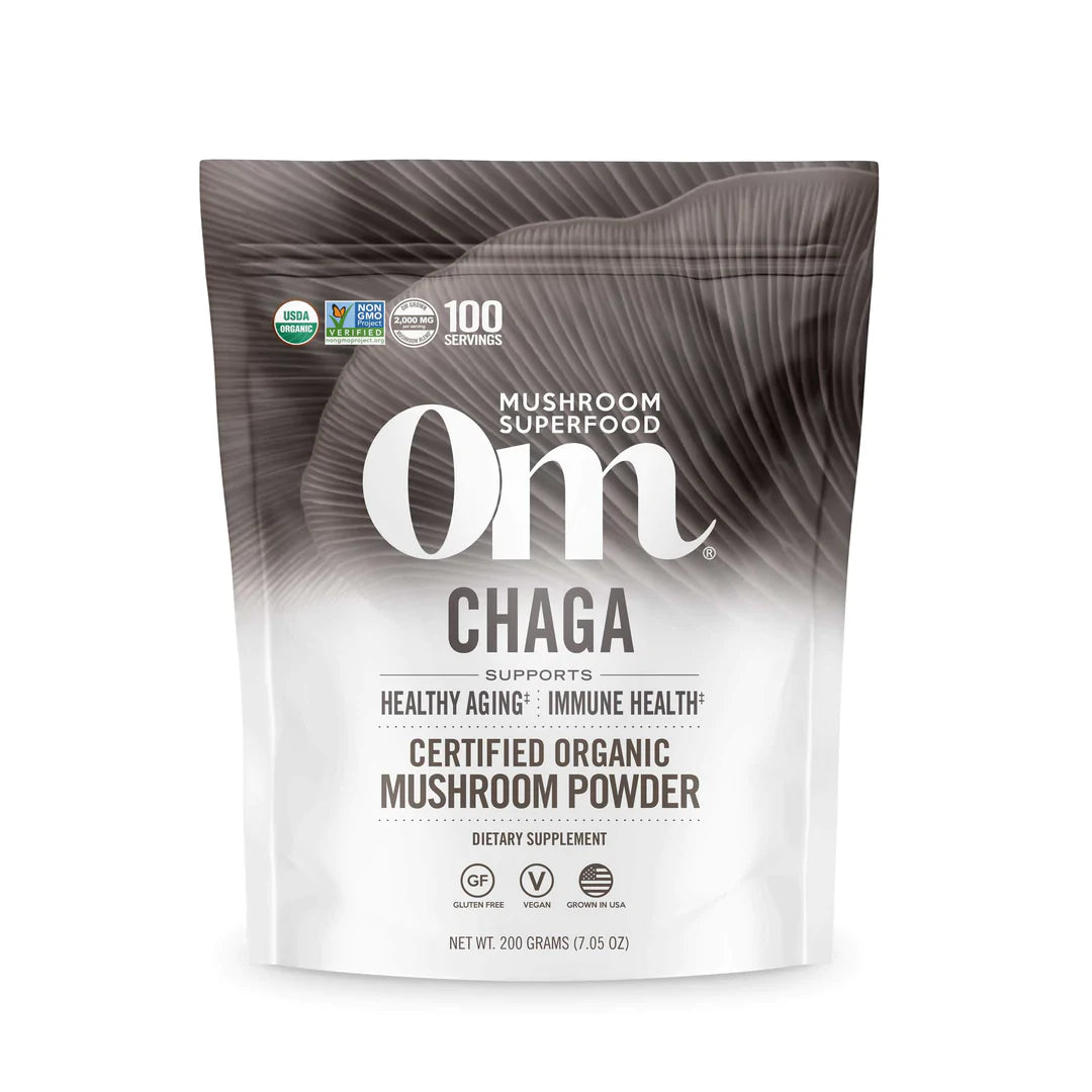 OM Chaga Organic Mushroom Powder