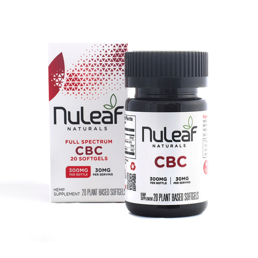 NuLeaf Naturals CBC Capsules (15mg/softgel)